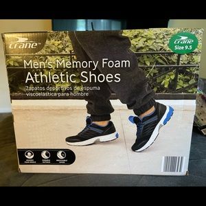 Crane Men’s Memory foam Athletic Shoes